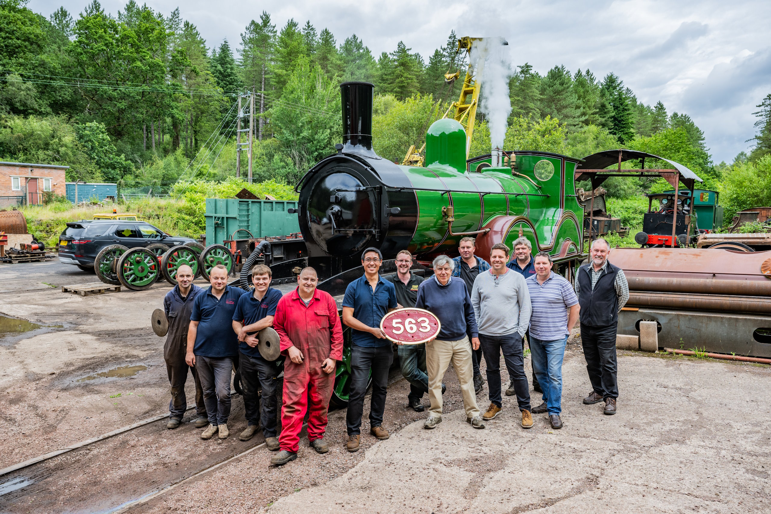 563 Locomotive Group – Preserving LSWR T3, No.563 and T9, No.120